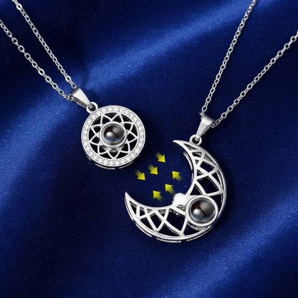 - Collar Sol & Luna – “Te Amo” en 100 idiomas