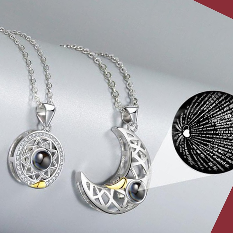 - Collar Sol & Luna – “Te Amo” en 100 idiomas